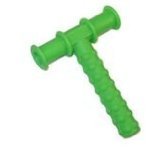 Product Cover Knobby Texture Chewy Tube Green