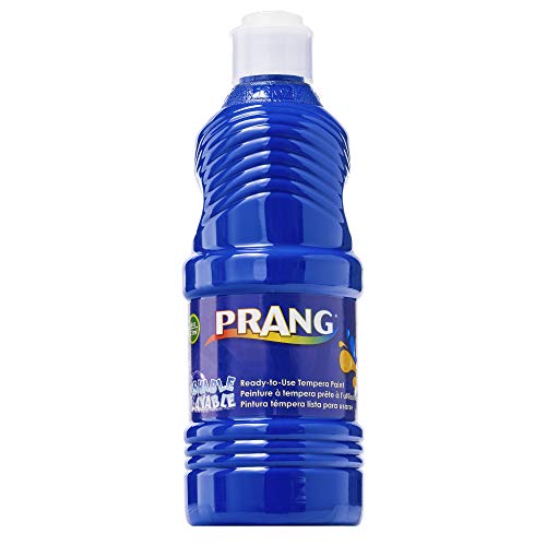 Product Cover PRANG Ready-to-Use Washable Tempera Paint, 16-Ounce Bottle, Blue (10705)