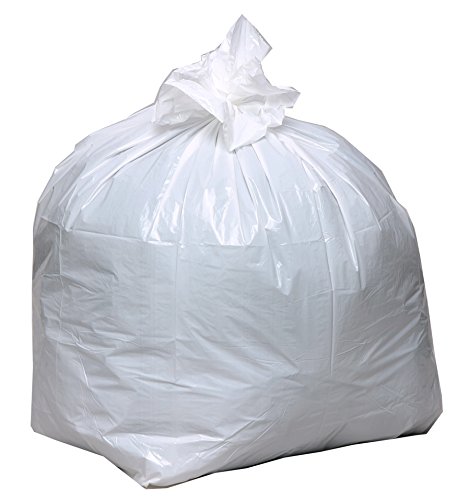 Product Cover Earthsense Commercial RNW1K150V Recycled Tall Kitchen Bags, 13-16gal.8mil, 24 x 33, White, 150 Bags per Box