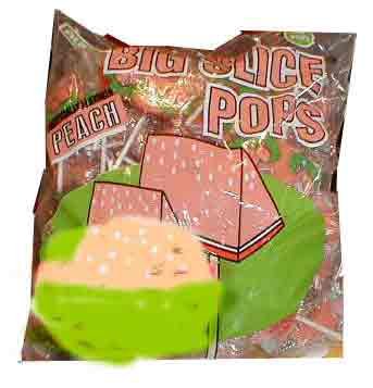 Product Cover Big Slice Pop Peach 48 Pop Bag