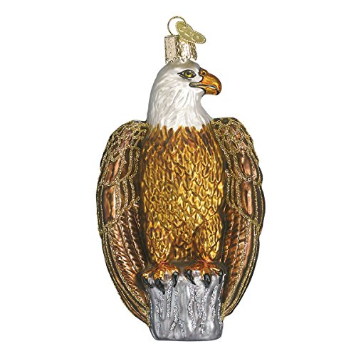 Product Cover Old World Christmas Political Gifts Glass Blown Ornaments for Christmas Tree Bald Eagle