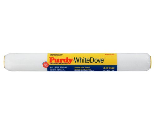 Product Cover Purdy 144670182 White Dove roller Cover, 18 inch x 3/8 inch nap