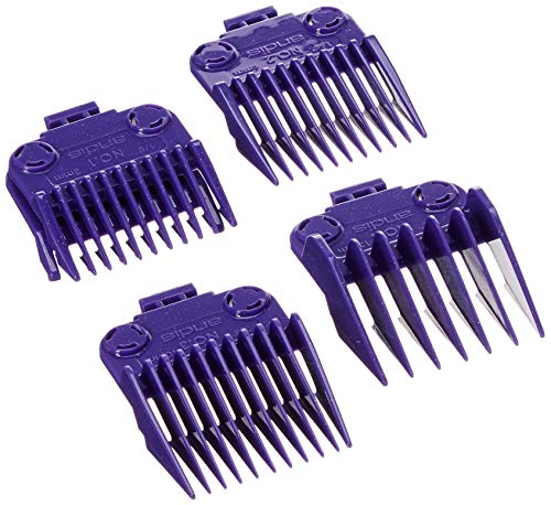 Product Cover Andis 01410 Master Dual Magnet Small 5-Comb Set designed for MBA, MC-2, ML, PM-1 and PM-4, Purple