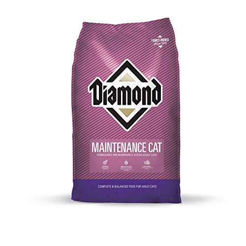 Product Cover Diamond Premium Recipe Maintenance Complete And Balanced Dry Cat Food For Moderately Active Cats 40Lb