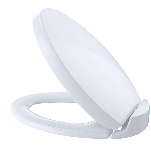 Product Cover TOTO SS204#01 Contemporary SoftClose Oval Toilet Seat, Cotton White