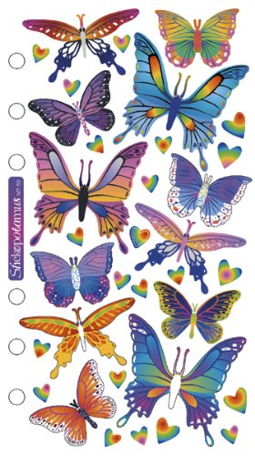 Product Cover Sticko SPMT59 Classic Stickers, Foil Butterflies