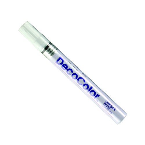 Product Cover Uchida 300-C-0 Marvy Deco Color Broad Point Paint Marker, White