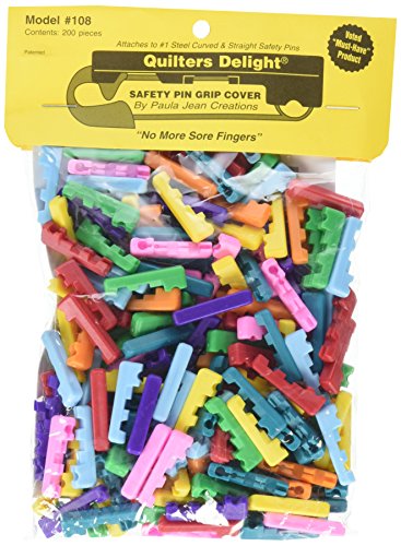 Product Cover Paula Jean Creations 108PJC Quilters Delight Safety Pin Covers 200 ct