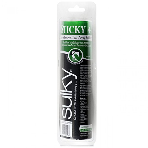 Product Cover Sulky 100569 Sticky Self-Adhesive Tear-Away Stabilizer Roll, 8.25