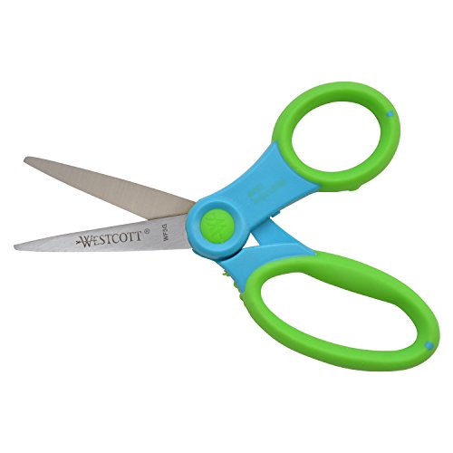 Product Cover Westcott Soft Handle Kids Scissors with Anti-Microbial Protection, Assorted Colors, 5