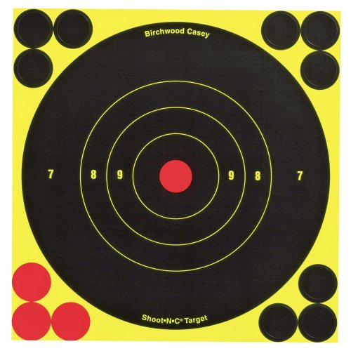 Product Cover Birchwood Casey Shoot-N-C 6-Inch Bull's-Eye Target, 12 Targets