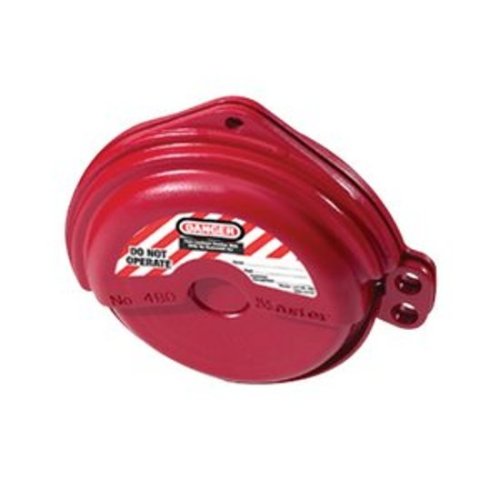 Product Cover Master Lock Lockout Tagout Device, Rotating Gate Valve Lockout Device, 1 to 3 in. Diameter, 481