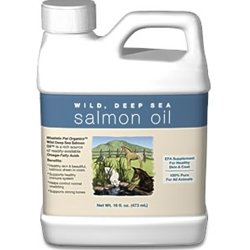 Product Cover Wholistic Pet Organics Wild Deep Sea Salmon Oil for Dogs, 16 oz.