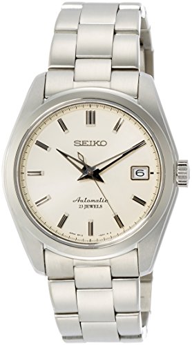 Product Cover Seiko Men's Japanese-Automatic Watch with Stainless-Steel Strap, Silver, 20 (Model: SARB035)