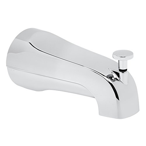 Product Cover American Standard 8888026.002 Bath Slip-On Diverter Tub Spout, 4 inches, Polished Chrome