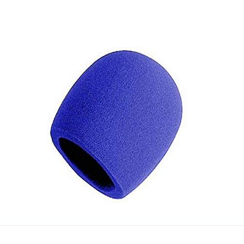 Product Cover On-Stage Foam Ball-Type Microphone Windscreen, Blue