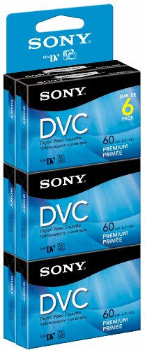 Product Cover Sony DVM60PRR/6 Premium Digital Video Cassette Brick - 6 Pack