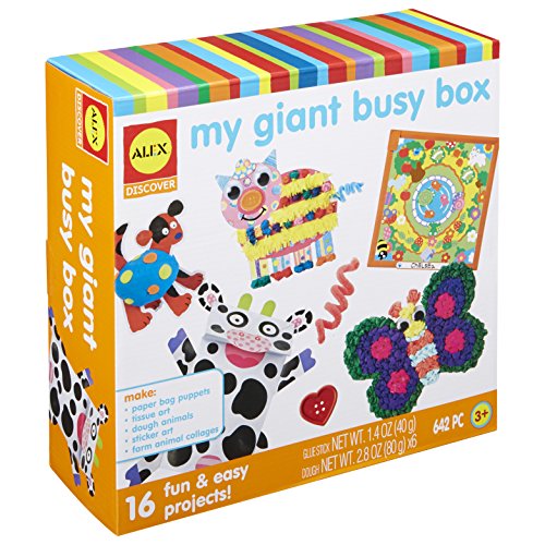 Product Cover Alex Discover My Giant Busy Box Craft Kit Kids Art and Craft Activity