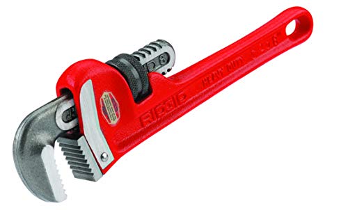 Product Cover RIDGID 31005 Model 8 Heavy-Duty Straight Pipe Wrench, 8-inch Plumbing Wrench