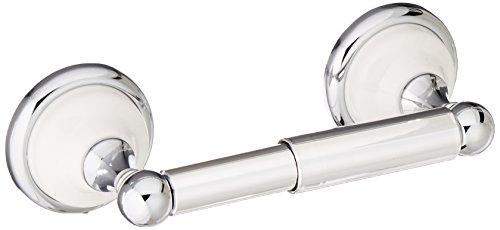 Product Cover Franklin Brass 126883 Bellini Toilet Paper Holder, Chrome & White, Polished Chrome and White