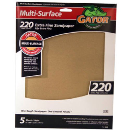 Product Cover Ali Industries 4443 Grit 9-Inch x 11-Inch Sandpaper - 5 Sheets