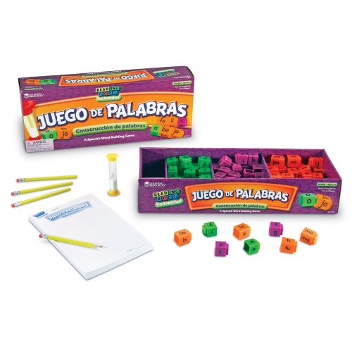 Product Cover Learning Resources Juego de Palabras Spanish Reading Rods Word Game