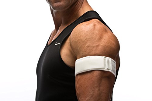 Product Cover Cho-Pat Upper Arm Strap (Waterproof) - Compression Band Prevents Pulling and Tearing - Swimmer's Arm, Bicep and Tricep Tendonitis (Large)