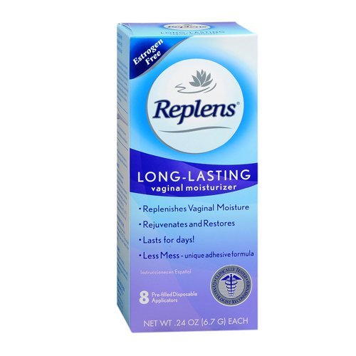 Product Cover Replens Long-Lasting Vaginal Feminine Moisturizer 8 Prefilled Applicators