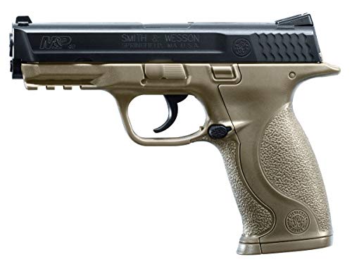 Product Cover Smith & Wesson M&P 40 .177 Caliber BB Gun Air Pistol, Dark Earth Brown, Standard Action