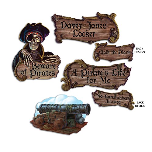 Product Cover Pirate Cutouts   (4/Pkg)
