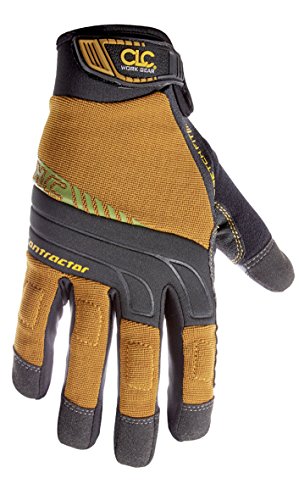 Product Cover CLC Custom Leathercraft 160M Contractor XtraCoverage Flex Grip Work Gloves, Medium