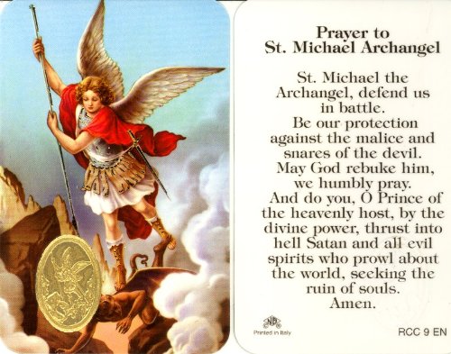 Product Cover St. Michael the Archangel Prayer Card (RCC 9E)