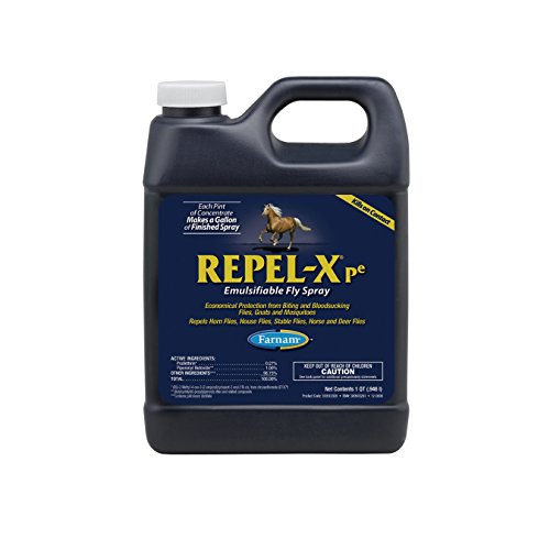 Product Cover Farnam Repel-X pe Emulsafiable Fly Spray for Horses, 32 oz