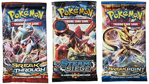 Product Cover Pokemon TCG: 3 Booster Packs - 30 Cards Total| Value Pack Includes 3 Blister Packs of Random Cards | 100% Authentic Branded Pokemon Expansion Packs | Random Chance at Rares & Holofoils