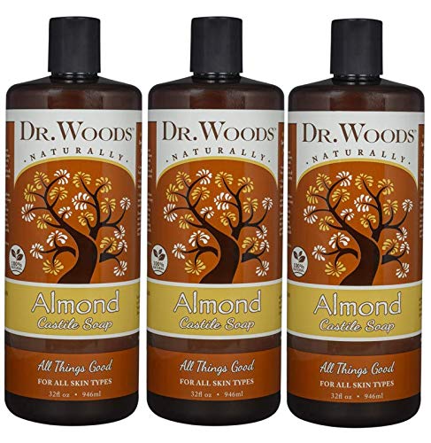 Product Cover Dr. Woods Pure Almond Castile Soap 32 oz (Pack of 3)