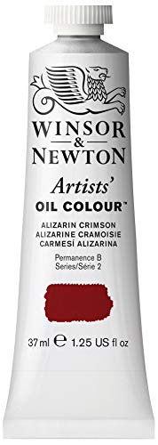 Product Cover Winsor & Newton 1214004, Alizarin Crimson Artists' Oil Colour Paint, 37ml Tube, 37-ml