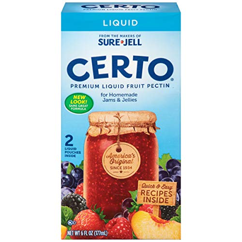 Product Cover Sure Jell Certo Premium Liquid Fruit Pectin (6 oz Boxes, Pack of 4)