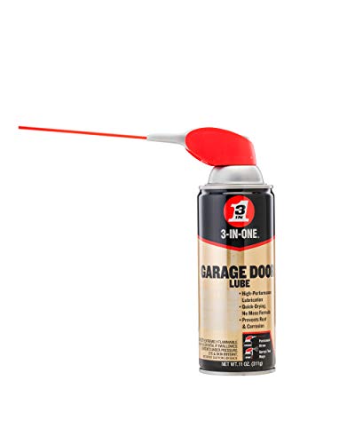 Product Cover 3-IN-ONE Professional Garage Door Lubricant with SMART STRAW SPRAYS 2 WAYS, 11 OZ