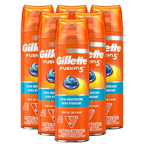 Product Cover Gillette Fusion Hydra Gel Moisturizing Shave Gel 7 oz (Pack of 6)