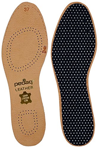 Product Cover Pedag 172 Leather Naturally Tanned Sheepskin Insole with Activated Carbon, Tan, US W9/10 M6/7 EU 39/40