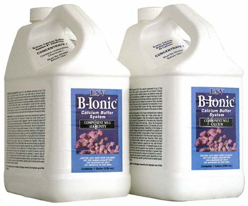 Product Cover ESV B-Ionic Calcium Buffer System, 2-part Calcium and Alkalinity Maintenance Kit for Salt Water Coral Reef Aquarium, 2-Gallon