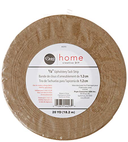 Product Cover Dritz Home 44293 Upholstery Tack Strip Roll, 1/2-Inch x 20-Yards
