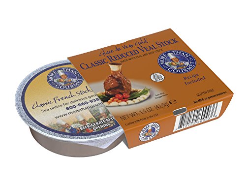Product Cover More Than Gourmet Glace De Veau Gold, Reduced Veal Stock, 1.5-Ounce Packages (Pack of 6)