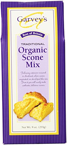 Product Cover Garvey's Organic Traditional Scone Mix, 9-Ounce Boxes (Pack of 6)