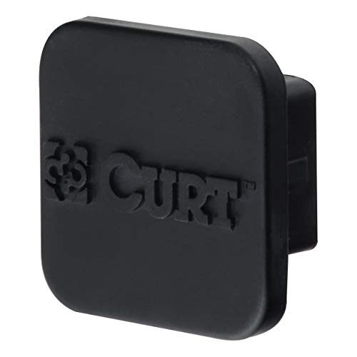 Product Cover CURT 22271 Rubber Trailer Hitch Cover Fits 1-1/4-Inch Receiver