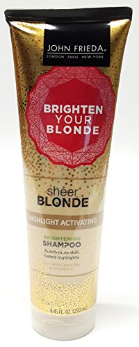 Product Cover John Frieda sheer blonde Highlight Activating Enhancing Shampoo For Lighter Blondes 8.45 oz (Pack of 3)