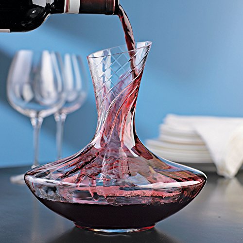 Product Cover Wine Enthusiast Allure Aerating Decanter
