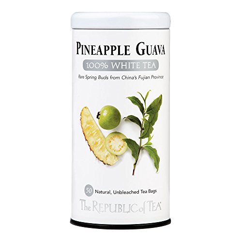 Product Cover The Republic of Tea, Pineapple Guava White Tea, 50-Count