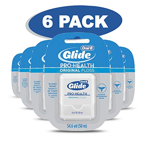 Product Cover Oral-B Glide Pro-Health Dental Floss, Original Floss, 50m, Pack of 6