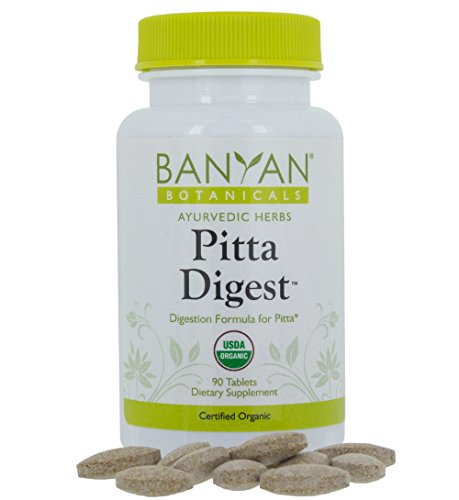 Product Cover Banyan Botanicals Pitta Digest - USDA Organic, 90 Tablets - Cooling & Soothing for a Hot Digestive System*